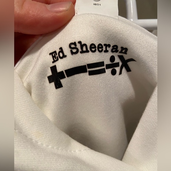 Ed Sheeran concert hoodie - Equals splatter white - Picture 4 of 5